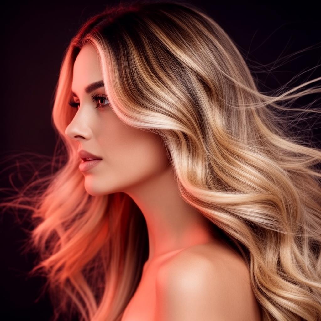 Farve og balayage hos Lumé